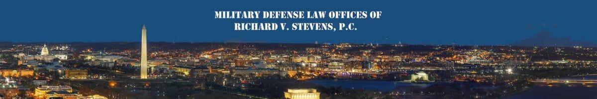 Military Defense Attorney Richard Stevens