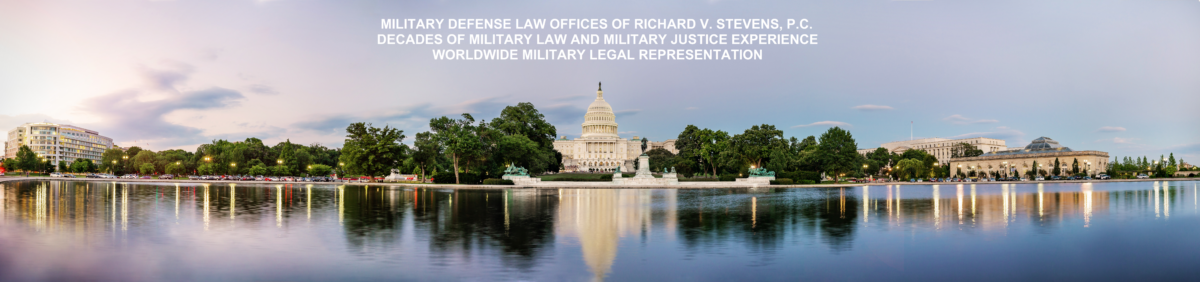 Military Defense Attorney Richard Stevens